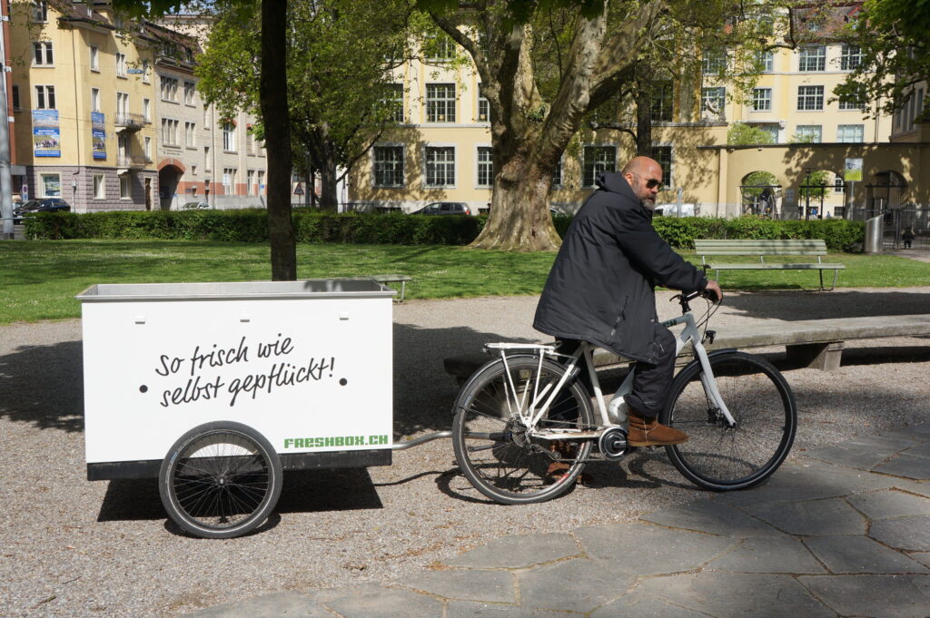 Velokurier Gérard | Magazin Freshbox